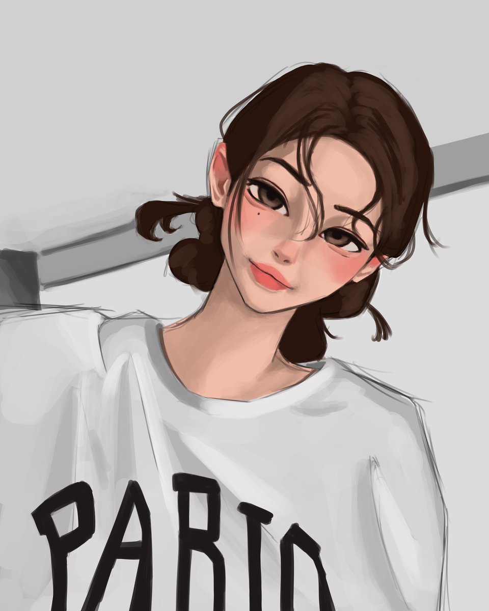 Tacothatdraws's tweet photo. Portrait study #digitalart https://t.co/QvXzytGDfY