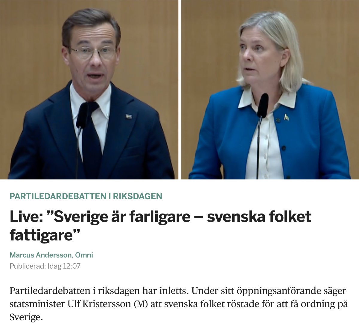 Anders Ygeman tweet media