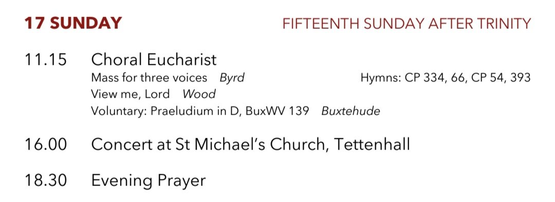 St Peter’s Choirs, Wolverhampton tweet media