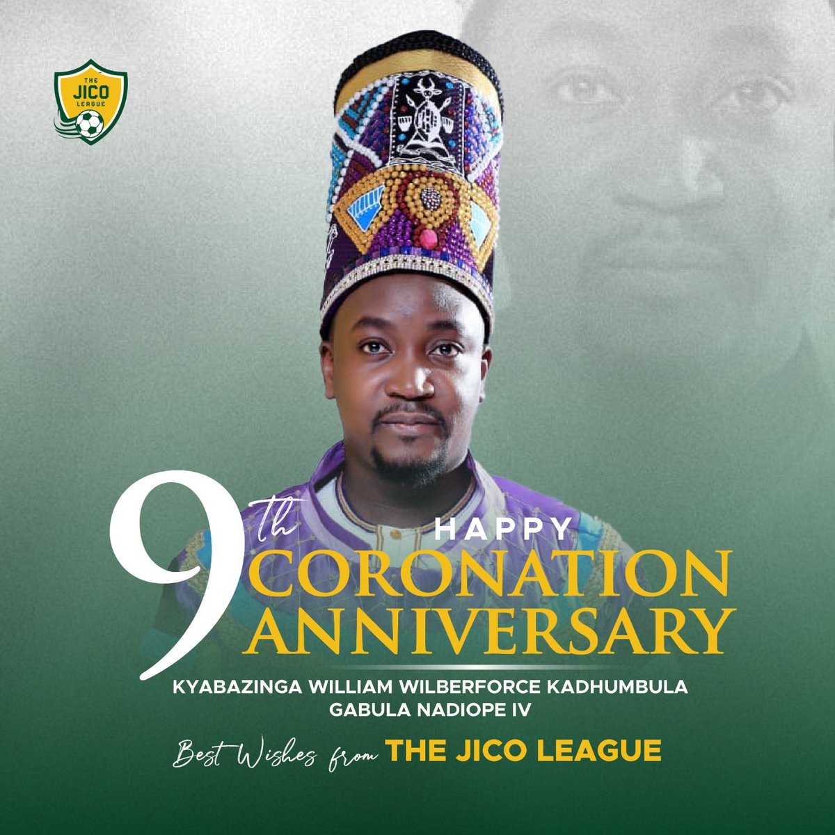 JicoLeague's tweet photo. The @JicoLeague celebrates with you YRH @KingNadiopeIV and the @BusogaOfficial kingdom as a whole. 

Long live the King. https://t.co/sisef6hSmE