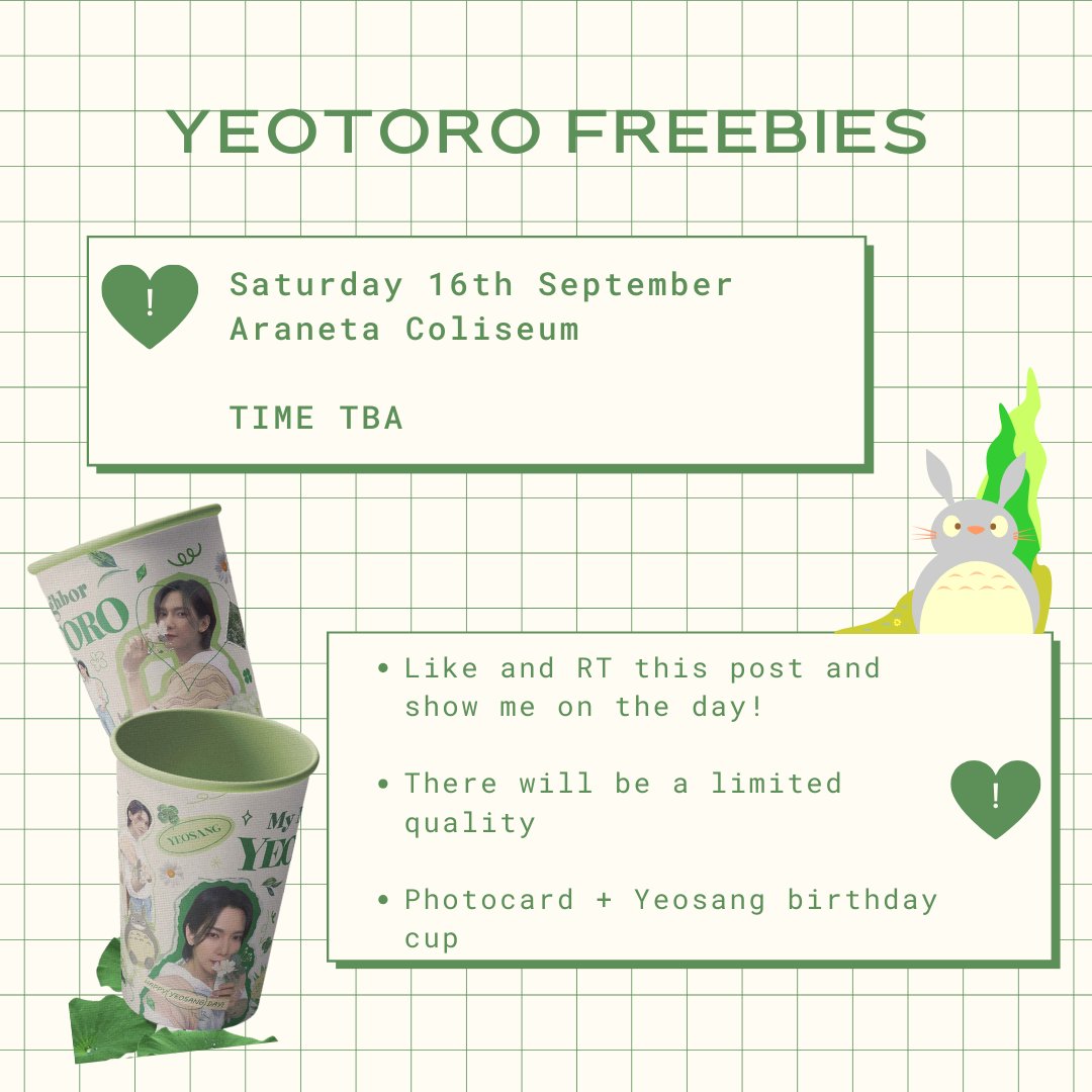 yeotoro's tweet photo. ˚ ༘♡ ⋆｡˚  #Break_The_Wall_MNL freebies ˚ ༘♡ ⋆｡˚

Hiiii ❀
I will be handing out Yeosang Birthday Cups and photo cards (official and non official) on concert day ❀ 
˘͈ᵕ˘͈ i’ll tweet the time and location on the day itself  
I can't wait to meet everyone ੈ✩‧₊˚  #ATEEZ https://t.co/YSjfBKtyis