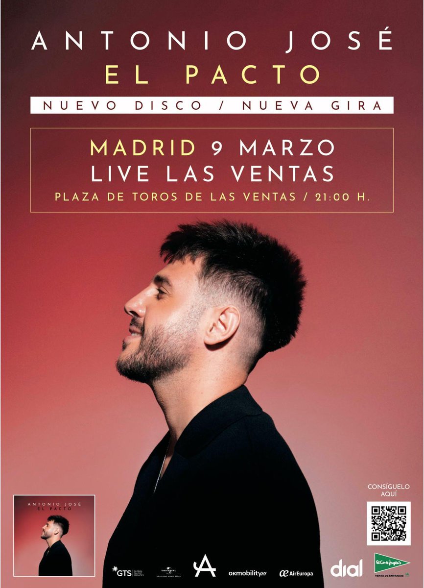 📅09/03 -📍MADRID

🎟️ entradas 🎟️ checkoutentradas.elcorteingles.es/open#/checkout…