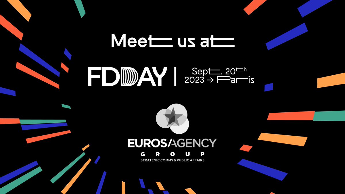 J-7 avant le #FDDay 2023, dont Euros / Agency Group est partenaire 📢
Retrouvez-nous au grand rendez-vous des décideurs de la tech et des startup en France organisé par <a href="/FRdigitale/">France Digitale</a> 🚀

Rendez-vous au Musée des Arts Forains le mercredi 20 septembre en présence des principaux