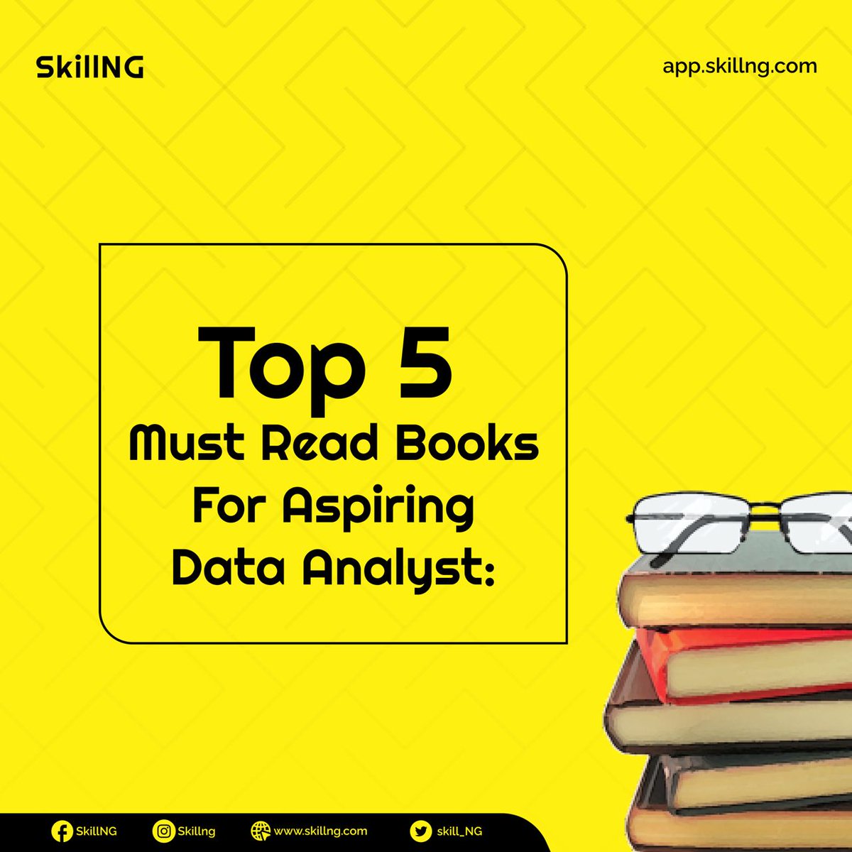 skill_ng's tweet image. Elevate your data analysis skills with these top 5 must-read books!

From statistics to data visualization, these resources are your key to becoming a data analysis pro.

#DataAnalysis #mustreads #databooks #trend #iPhone15ProMax #Nigeria #tech