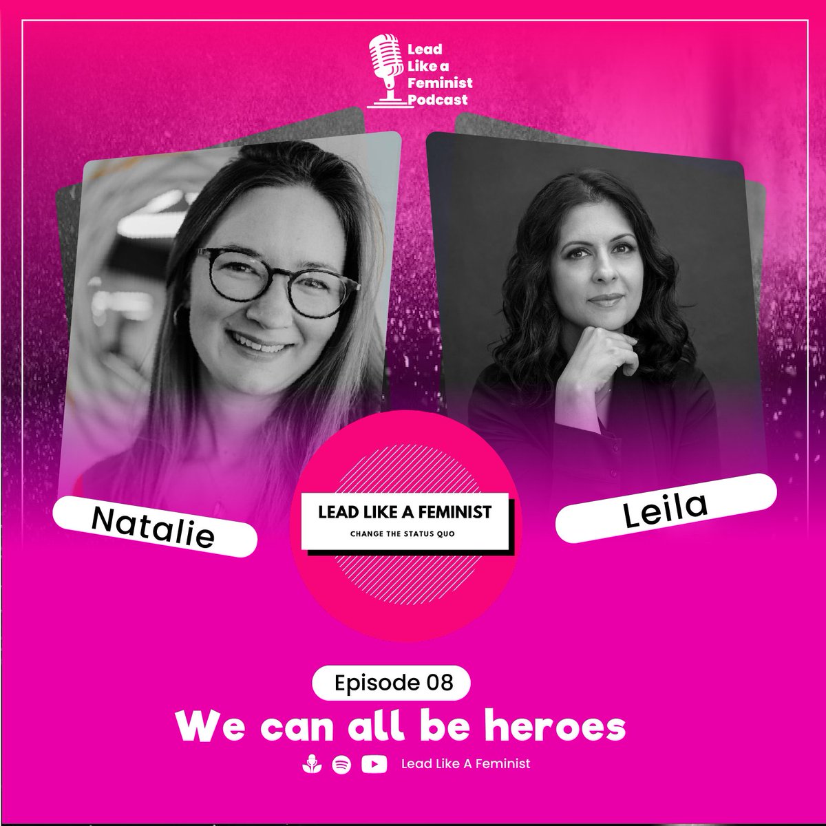 Raising Voices (@raisingvoices) on Twitter photo Check out episode 8 of <a href="/LeadFeminist/">Lead Like A Feminist</a> podcast where <a href="/we_are_fl/">We Are Feminist Leaders</a> discuss the need to stop idolizing individual heroes and start celebrating collective movements for social change.
Listen here:
buzzsprout.com/2050342/133620… Check out episode 8 of <a href="/LeadFeminist/">Lead Like A Feminist</a> podcast where <a href="/we_are_fl/">We Are Feminist Leaders</a> discuss the need to stop idolizing individual heroes and start celebrating collective movements for social change.
Listen here:
buzzsprout.com/2050342/133620…