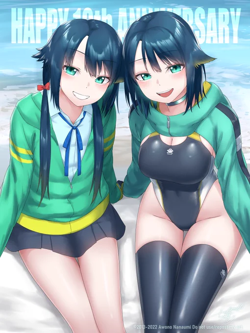 #私の作品知ってもらえたら幸せの極み今年の2月で10周年迎えたナナちゃん 
