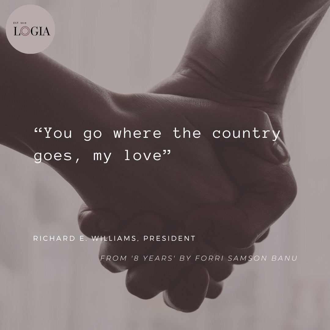 LogiaBooks's tweet photo. Richard and Hadiza are about to go on an official trip. For now, the country is Abubakar's problem.
Read today's excerpt of the #ebook #8Years by @fsbanu here: https://t.co/9cIQtMEurY
#LogiaBooks #politicalfiction #writersofnigeria #writersinnigeria #ebooksnaija #nigeriawriters https://t.co/JnqEypmgR7