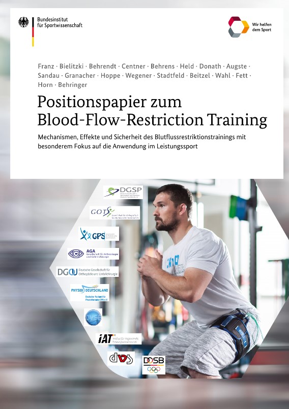 In case you missed it: Our joint position paper with @BISp_Bund on BFR training in competitive sports has been published & signed by the professional organizations: @DVSE_, DGOU, @sportaerzte, @dvs_Sportwiss, @DOSB, ZVK, AGA, GOTS, GPS, IAT. Thank you! bisp.de/SharedDocs/Kur…