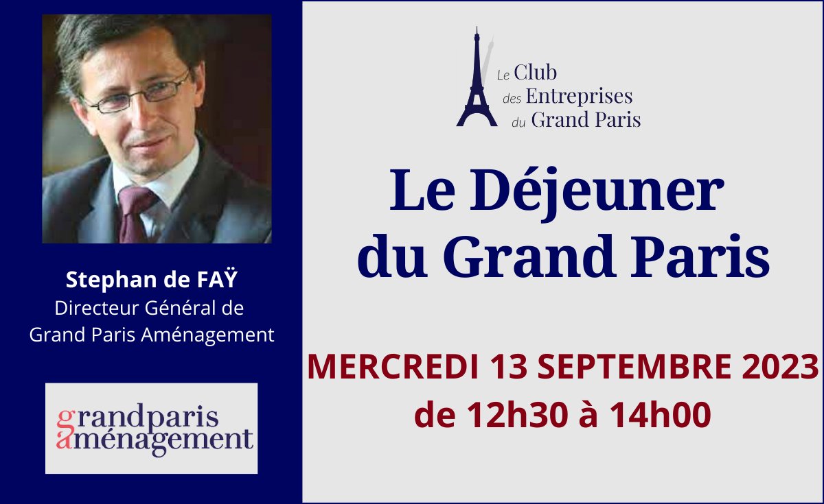 Club des Entreprises du Grand Paris (@clubgrandparis) on Twitter photo 