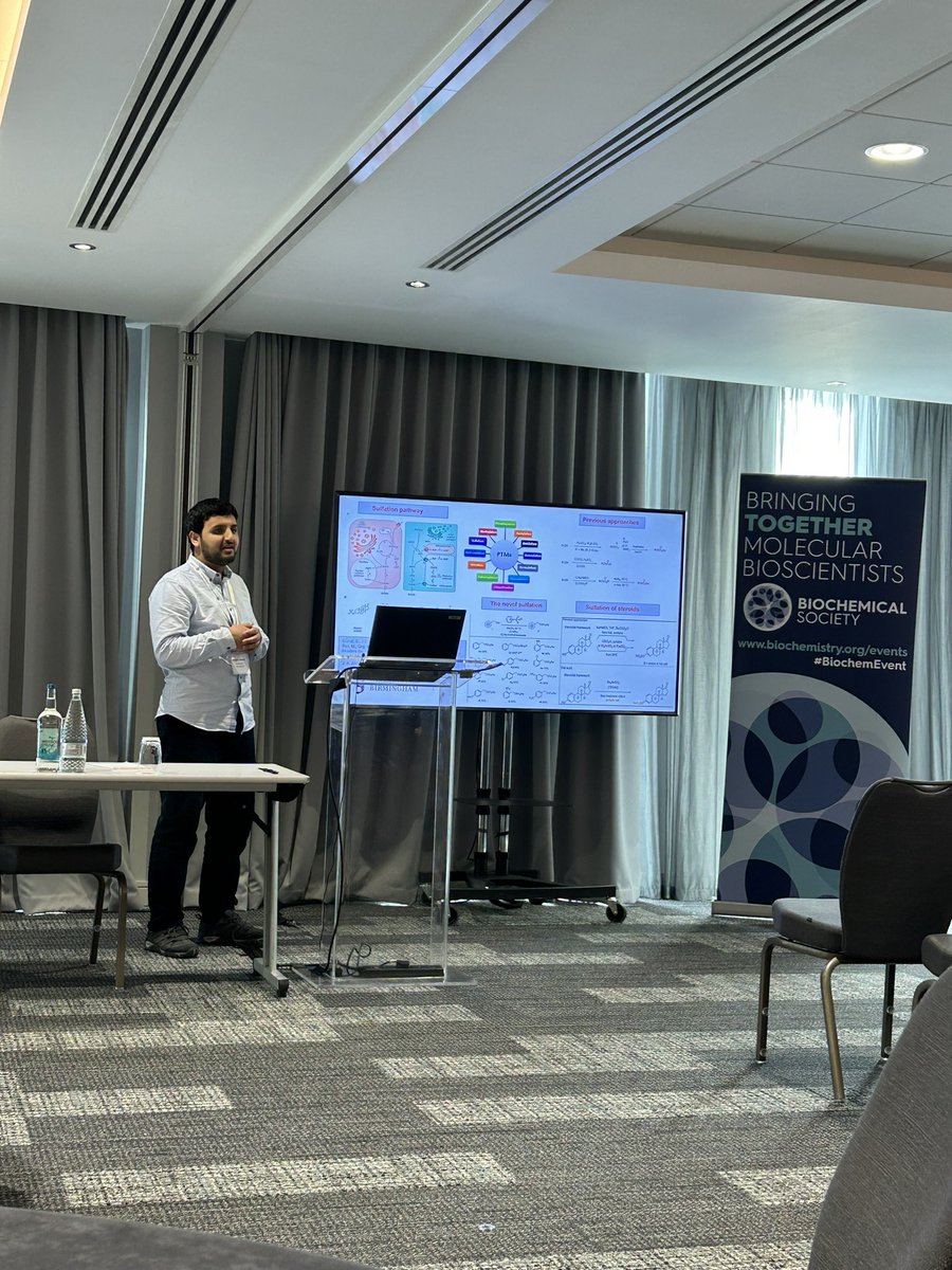Alan Jones (@dralanjones) on Twitter photo Final year <a href="/UoB_Pharmacy/">UoB Pharmacy School</a> PhD student <a href="/AlshehriJaber15/">Jaber Abdullah</a> presenting his sulfation research <a href="/BiochemSoc/">Biochemical Society</a> #SUPA2023 Final year <a href="/UoB_Pharmacy/">UoB Pharmacy School</a> PhD student <a href="/AlshehriJaber15/">Jaber Abdullah</a> presenting his sulfation research <a href="/BiochemSoc/">Biochemical Society</a> #SUPA2023