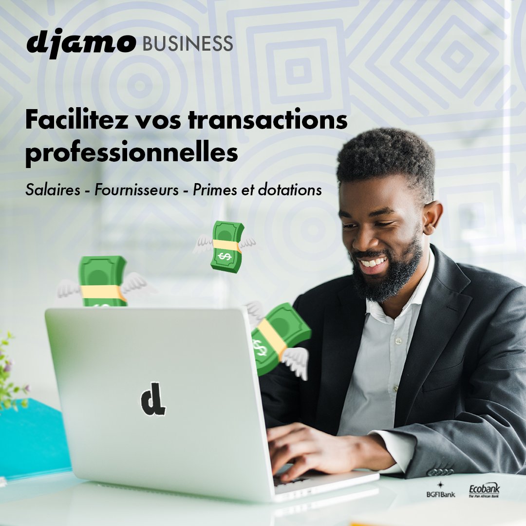 djamoci's tweet image. Nous sommes ravis de vous présenter notre nouvelle offre pour entreprise Djamo Business, une plateforme conçue pour répondre aux besoins de nos entrepreneurs et entreprises 🥳
✅Avec Djamo Business, vous disposez d'un outil puissant pour gérer vos paiements en toute simplicité…