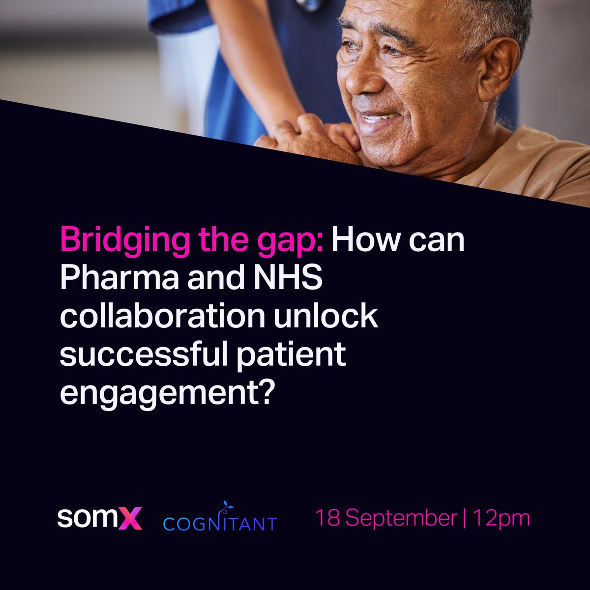 Is closer collaboration between #pharma and the NHS the answer to successful patient engagement? 

Join <a href="/Cognitant/">Cognitant</a>'s upcoming #webinar to learn how to co-create trusted, impactful patient engagement resources. 👇🏾 

hopin.com/events/bridgin…