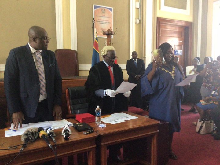 In a groundbreaking moment for the Harare City Council, Clr Kudzai  Kadzombe has made history by being elected as the city's first female  Deputy Mayor. This historic appointment comes as a testament to the strides being made towards gender equality. #zgc #womenzw #genderzw