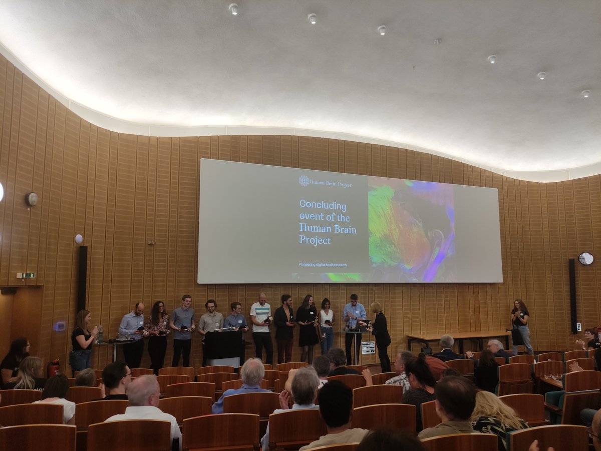 During the Concluding Event of the Human Brain Project at <a href="/fz_juelich/">Forschungszentrum Jülich | @fzj@social.fz-juelich</a>, young scientists early in their career shared in spotlight talks their scientific achievements and how they used the services of <a href="/EBRAINS_eu/">EBRAINS</a> for advancing their work #CelebratingHBP