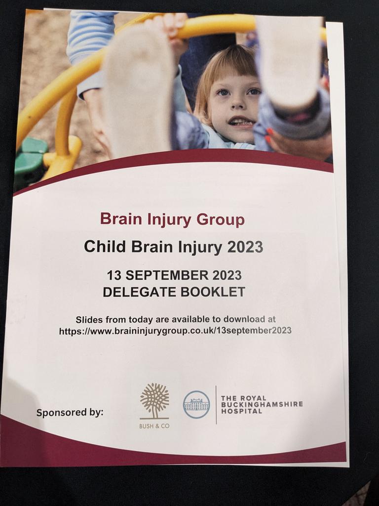 CBITDalia's tweet photo. Spending the day at #BIGTraining23 Conference with @braininjurygrp. Excited to hear from @EmBennett78 and @NABLES10 now all about Returning to Mainstream Education! 
😊 https://t.co/vWreV8sEI3