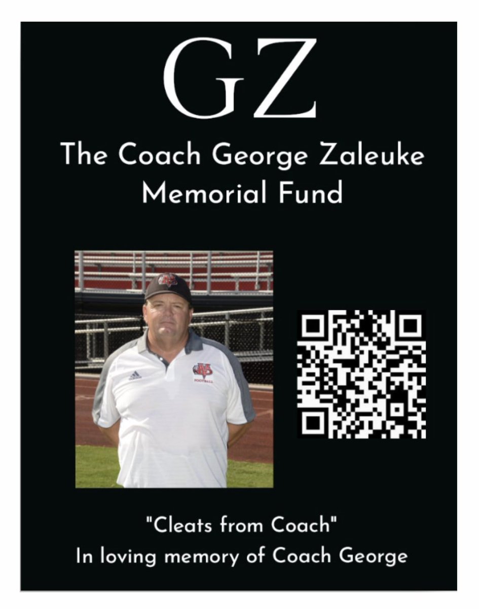 This weekend marks the two year anniversary of Coach George’s passing. His memory will be honored this Friday night at our game. “That’s What We Do!” bracelets will be available in the Fan Shop. All donations support “Cleats from Coach” and help continue to carry on his legacy.