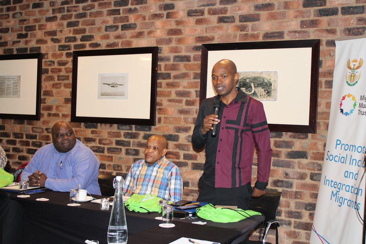 HAPPENING NOW: #IOMSouthAfrica through #MPTF in partnership with DoJ&amp;CD&amp; APCOF hosting provincial CPFs &amp;SAPS Stakeholder Engagement on National Action Plan to Combat Racism,Racial Discrimination,Xenophobia&amp; Related Intolerence.
#LeaveNoOneBehind
#CommunitiesInBlue
#CrimeMustFall