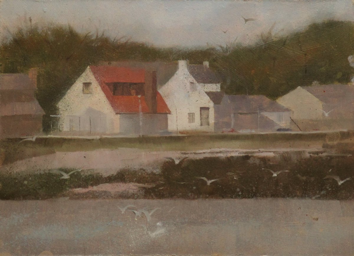 Killyleagh houses
Oil on board. Painted en plein air in two sessions
#strangfordlough #ardspeninsula #countydown #northernireland #belfastart #scenicpainting #pleinair #pleinairpainting #britishartist #landscapeartist #contemporarylandscape #landscapepainting  #pleinairartist