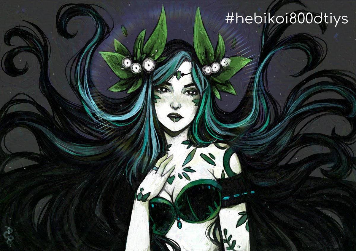 To celebrate 800 followers here is my #dtiys challenge✨

🌸 Draw her in your style, no deadline!
🌸 Feel free to change things up as you want (tattoos, clothes, pose etc.)
🌸 Use tag #hebikoi800dtiys 

Have fun and thank you all so much for 800, you are amazing ❤️