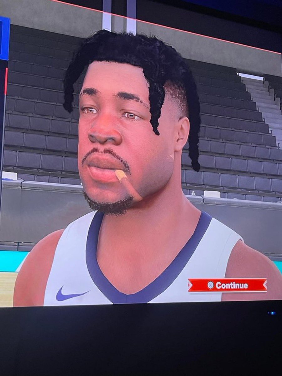 Bro these face scans in #NBA2K24 be having me crying 🤣