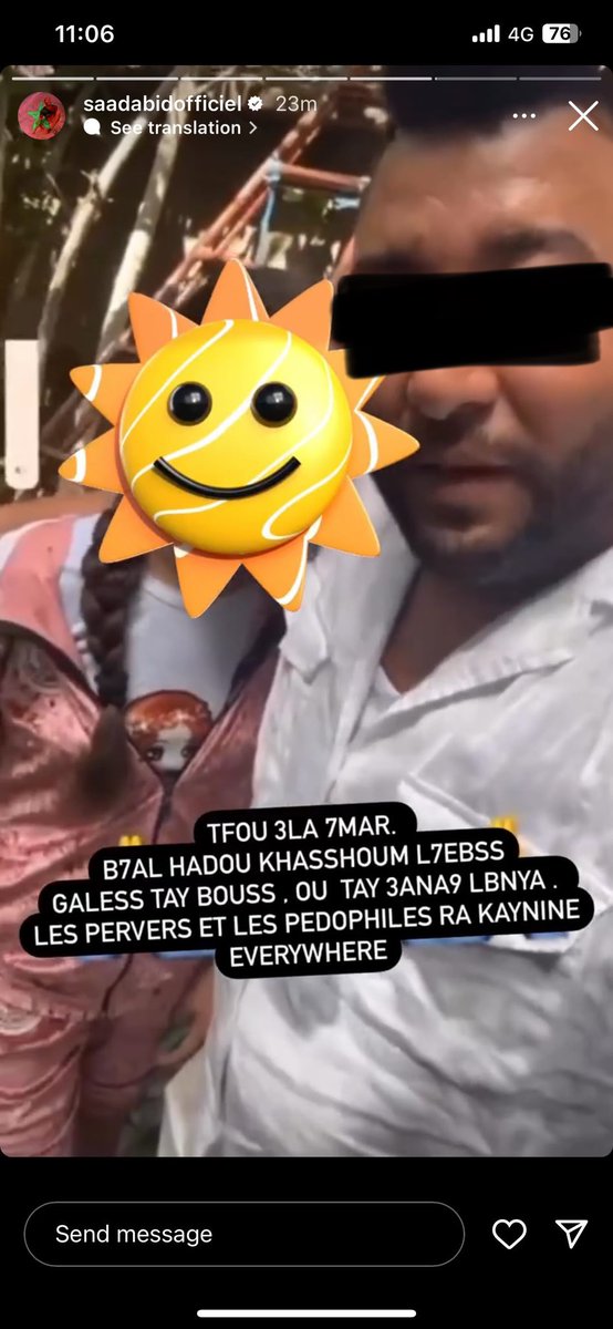 Depuis hier nous recevons des captures d’écrans et des partage de témoins d’actes d’harcèlement ou de tentative de traite d’êtres humains sur les victimes du séisme d’Al Haouz. Ce sont des actes abjects qu’il faut dénoncer!