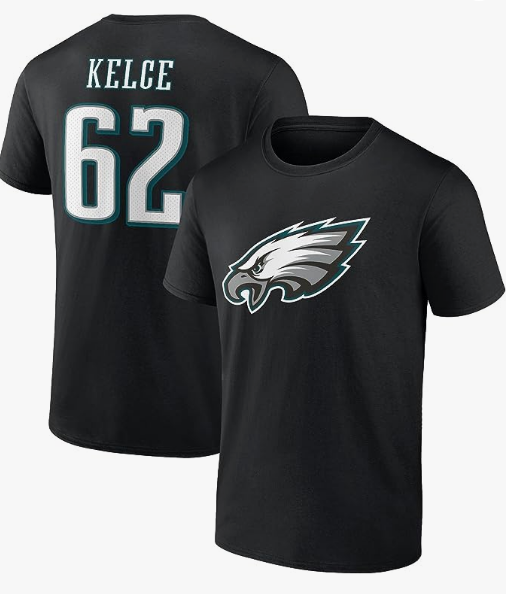 DEAL ALERT 🔔Fanatics Men's NFL Icon Player Name &amp; Number T-Shirt for Kelce Fans $31.99
amzn.to/3Pk8lNw
#Eagles #Philadelphia #kelce #football #amazondeals