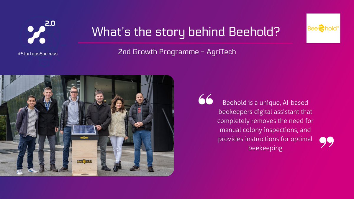 X2_0_EU's tweet photo. #StartupsSuccess🎙The program for #AgriTech #startups is already running! Today, let's meet #Beehold: “It is a unique, AI-based #beekeepers digital assistant that completely remove the need for manual colony inspections”.
+info👉https://t.co/I4d3MYj7Ha
#DrivingDeeptechGrowth🚀 https://t.co/S1vsyORTDv