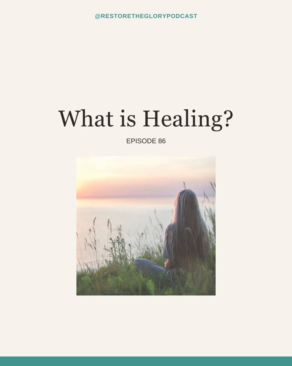 RestoreGloryPod's tweet photo. Restore the Glory Podcast is back! Listen to episode 86 today, where Jake and Bob dive into the question: "What is healing?"
Episode link in bio🔗 #restoretheglorypodcast #healing #podcast https://t.co/STJ1rGxI8P