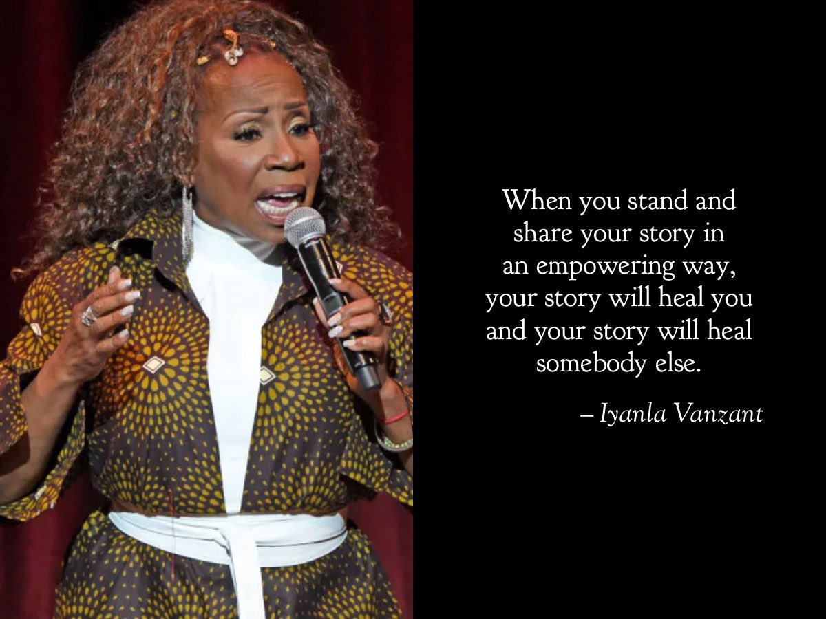 Weavie's tweet image. The Quote of the DaY - September 13, 2023
Iyanla Vanzant
#2Tell