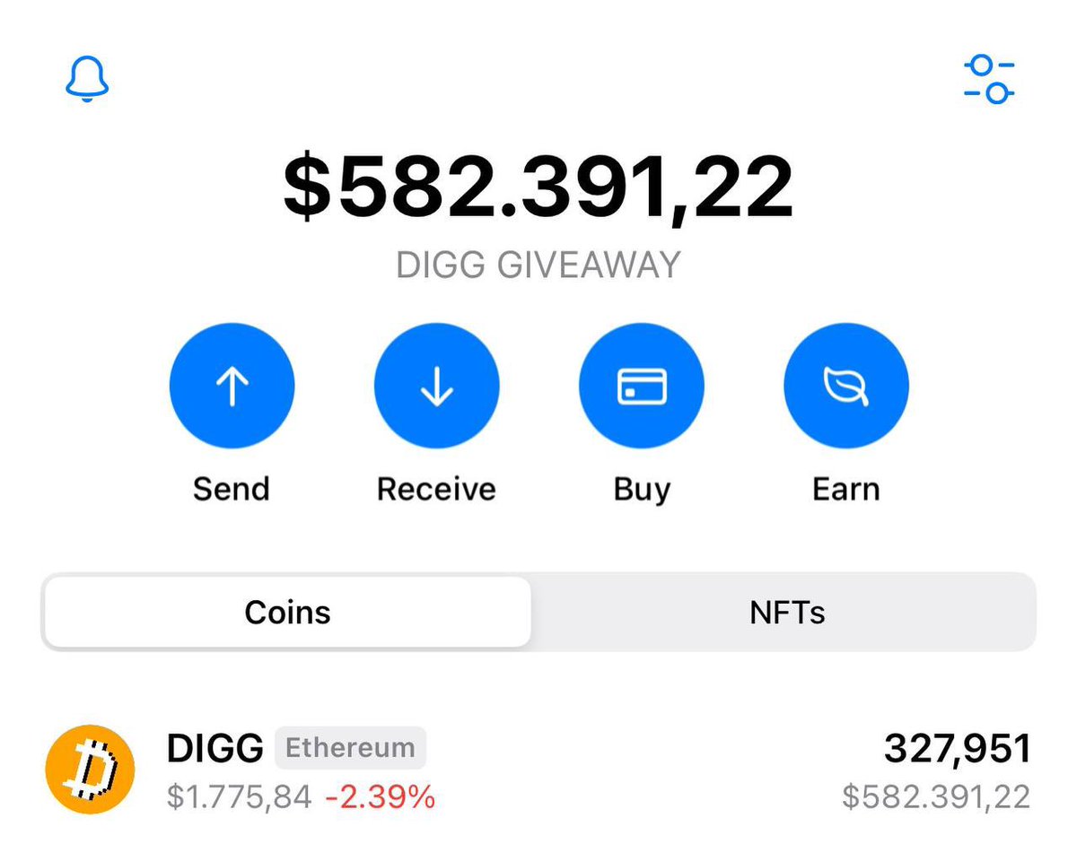 🕵️ New Airdrop: Badger Dao DIGG ( DIGG ) 

🎁 Total Reward: $500,000 USD
⚡ Rating: ⭐️⭐️⭐️⭐️⭐️
🏆 Winners:  All Participant
💰 Distribution: Instan Payment✅

✅ AIRDROP LINK: t.me/badger_daogive…

🔹Complete the tasks
🔹Submit your Erc 20 ( ETH) address
🔹1000 Random winners