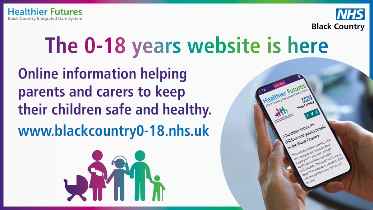 📢 A new website has launched to support pregnant women and parents of children with a range of health advice, all in one place. 👩‍👧‍👦

The info has been developed by local health professionals. Go to 🔗blackcountry0-18.nhs.uk for more!

<a href="/WRight4Children/">Walsall Right 4 Children</a>