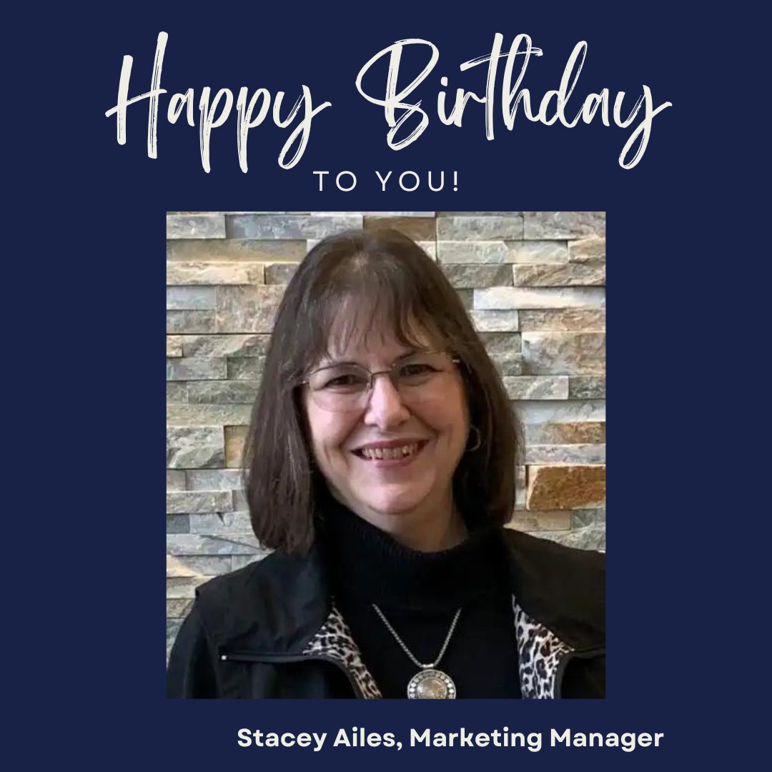 Happy Birthday, Stacey! Thank you for all you do to help our patients each and every day. We appreciate you and hope you have a wonderful day. 🎈❤️