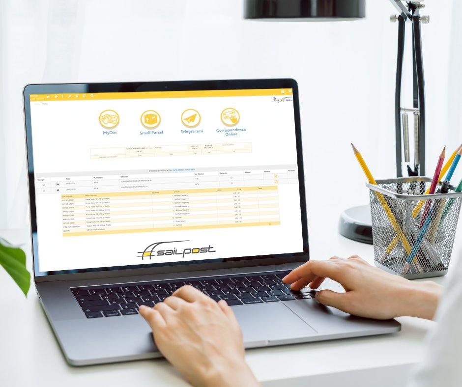 Sailpost_brand's tweet photo. 💻 Gestisci la tua corrispondenza direttamente dal tuo pc con MYSAIL, al resto ci pensiamo noi!
Per saperne di più delle funzionalità del nostro portale: https://t.co/KdSAtIXc5R https://t.co/d2d3IdL2w7