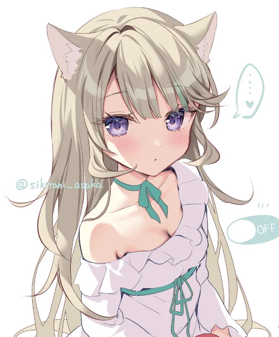お風呂あがりの待機モードなリネットWIP #原神  