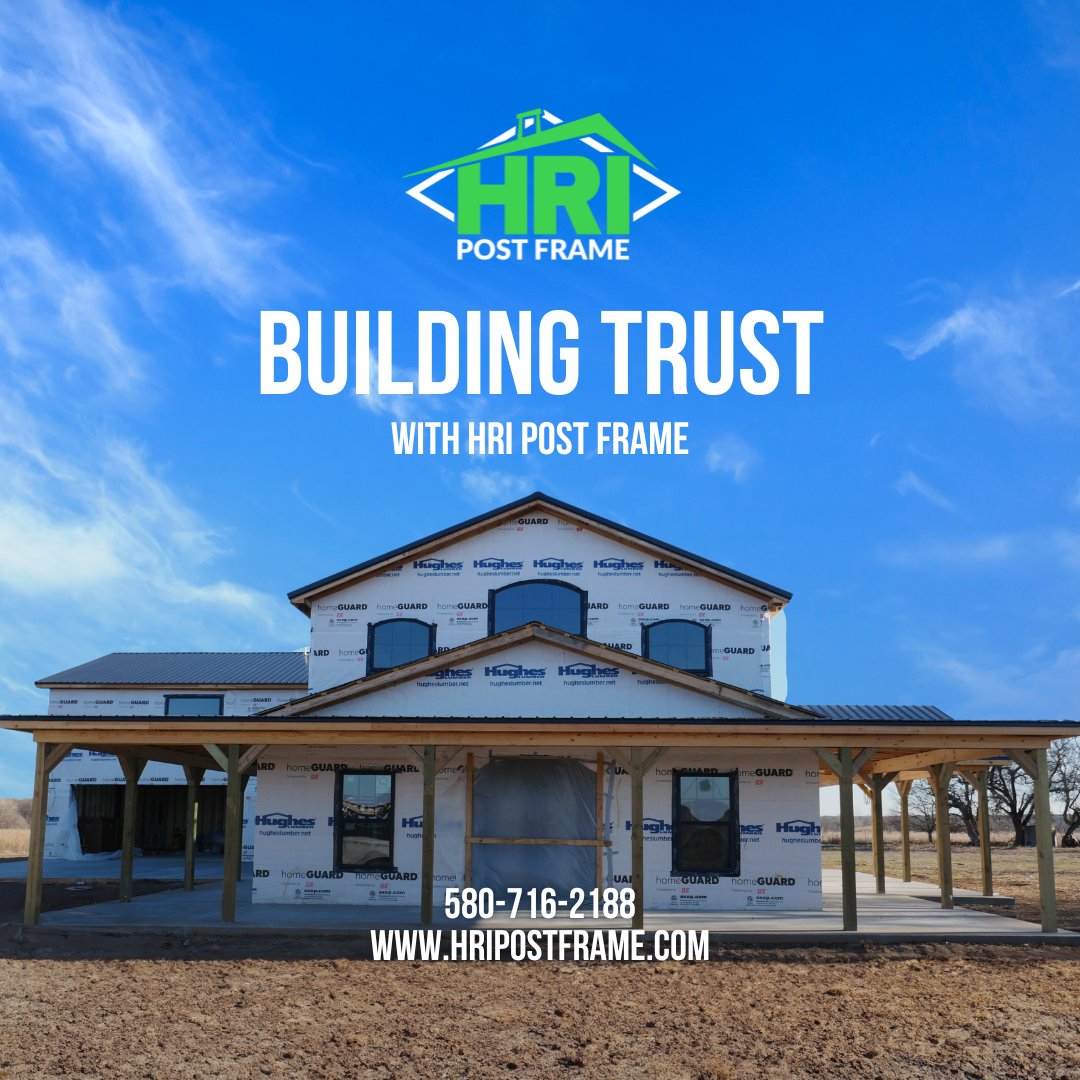 🏠 Enhance your post frame construction expertise with HRI Roofing & Post Frame's guide to building trust. Discover cost-effective and energy-efficient building techniques and best practices. Visit hripostframe.com/blog/post-fram… today! #postframeconstruction #HRIRoofing #HRIPostFrame🌟