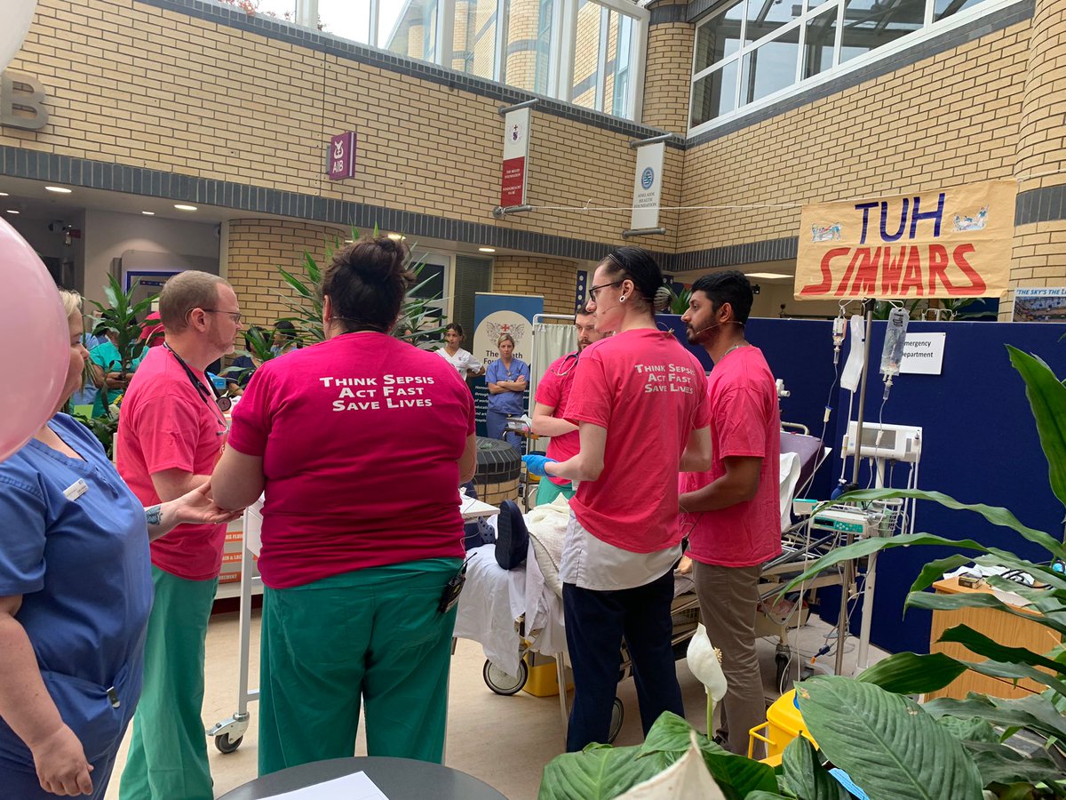 TUH ED (@ed_tuh) on Twitter photo Well done <a href="/AidanGrufferty/">Aidan Grufferty</a> & the EM team! Excellent technical & non technical skills performance at the TUH #sepsis Sim War competition 2023 for <a href="/WorldSepsisDay/">World Sepsis Day</a>
MDT #simulation based education to raise awareness of #sepsis
#TeamTUH 👏👏👏 #thinksepsisactfastsavelives Well done <a href="/AidanGrufferty/">Aidan Grufferty</a> & the EM team! Excellent technical & non technical skills performance at the TUH #sepsis Sim War competition 2023 for <a href="/WorldSepsisDay/">World Sepsis Day</a>
MDT #simulation based education to raise awareness of #sepsis
#TeamTUH 👏👏👏 #thinksepsisactfastsavelives