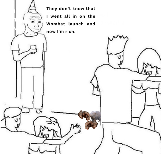 WombatCoinErc's tweet photo. They don't know... https://t.co/c685D994cz