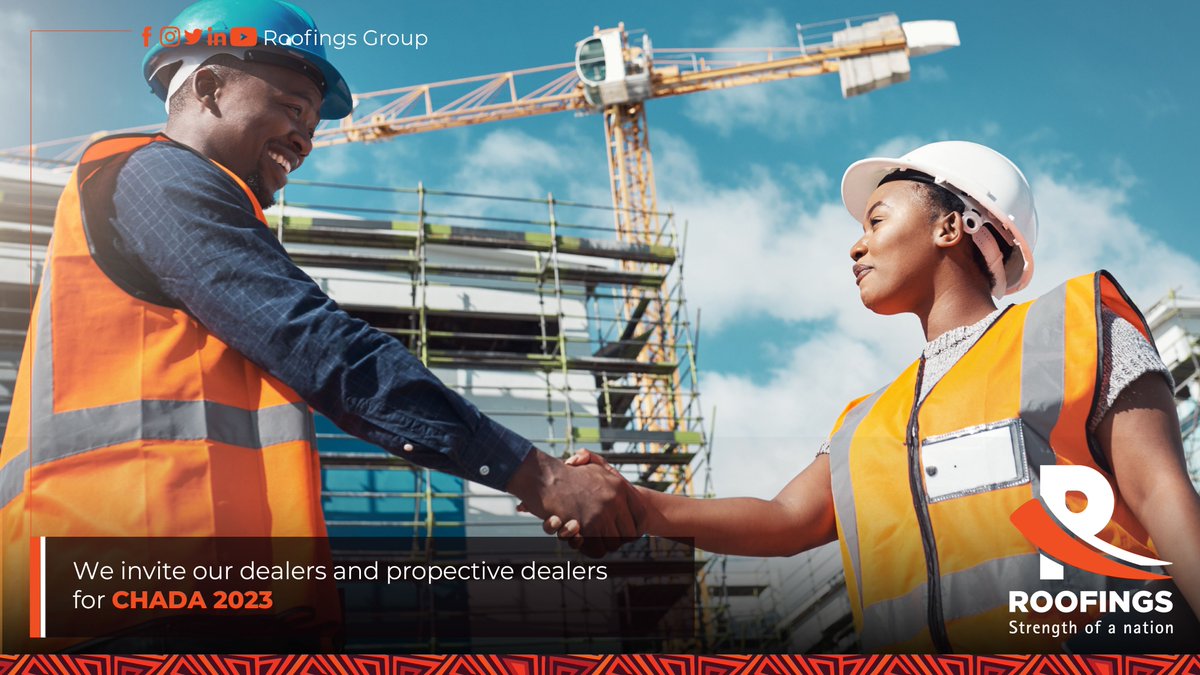 We are at the forefront of innovation in the construction industry. 🛠️ We Invite our Dealers and Prospective dealers for three days of networking, learning, and inspiration at BomahHotel, Gulu Cityfrom September 22nd to 24th.
#StrengthofaNation