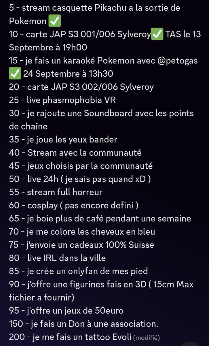 Ylarhia's tweet photo. Pfiou ça va je suis encore loin de me teindre les cheveux 🫣
Merci a toutes les personnes qui on Sub vous êtes merveilleux !💖
On stream depuis moin d'un mois et dejas temps de soutien 💖
https://t.co/HfM1djuDSS

#Subtember #twitch #twitchstreamer #defi #coloration #Ylarhia #sub https://t.co/wysQwgubwm