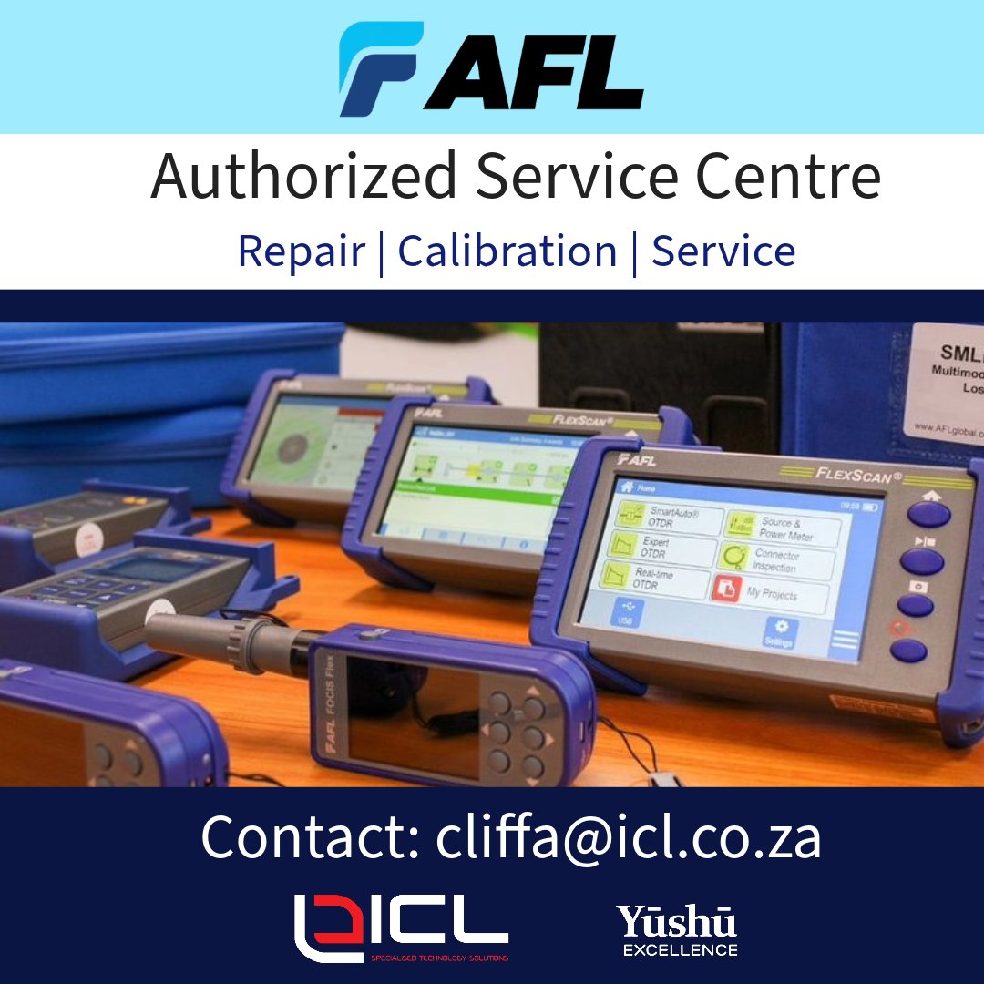 Similar to your car, regular maintenance is key to ensuring your AFL Test Equipment performs at its best. 🌟 Visit our lab for a complimentary assessment and keep it running smoothly! 

#afl #CalibrationServices #splicing #otdr #iclogistix #yushu