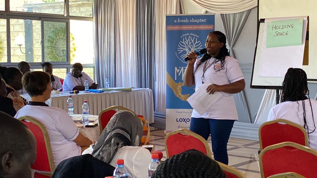 AFCInAfrica's tweet photo. Our Mizizi Workshop as part of the 2023 Africa Elevate Program, where the tools on emotional healing, are being taught, is ongoing in Eldoret. Both our African and International fellows are in attendance. #afreshchapterafrica #africaelevate #afreshchapter #cancersurvivorship https://t.co/hGwrNjZ2Ht