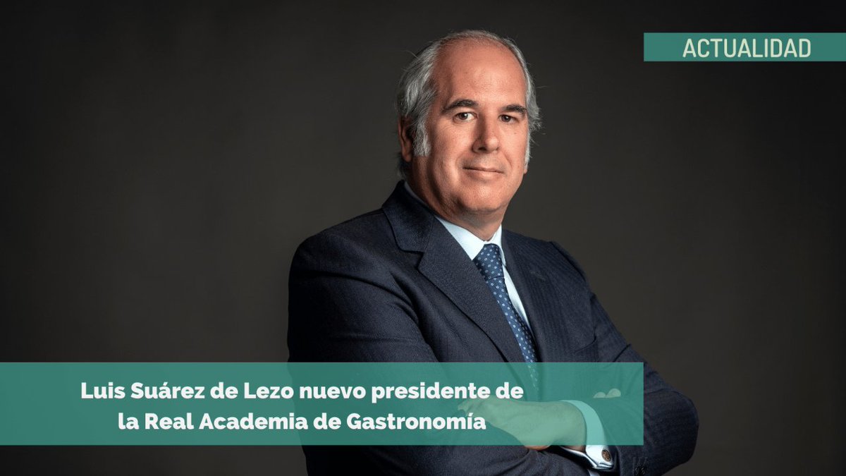 El pleno de la RAG ha elegido por unanimidad la candidatura del Académico <a href="/lsuarezdelezo/">Luis Suárez de Lezo</a> para liderar una nueva Junta Directiva. “Seremos la voz de la gastronomía española dentro y fuera de nuestro país y un símbolo del Patrimonio Cultural español” Más ➡️ mtr.cool/phxmpxnqgo