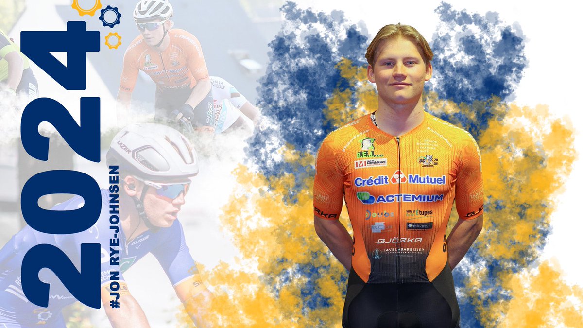 🧑‍🎓Jon Rye-Johnsen, 20 ans, étudiait en Norvège en alliant le cyclisme et sa scolarité !
Ayant réalisé un stage dans notre équipe conti cet été, il signe pour un an !

🏆Sa plus belle performance ? 
« Cette année, ma 6ème place au grand Prix de Plouay est la plus belle pour moi »