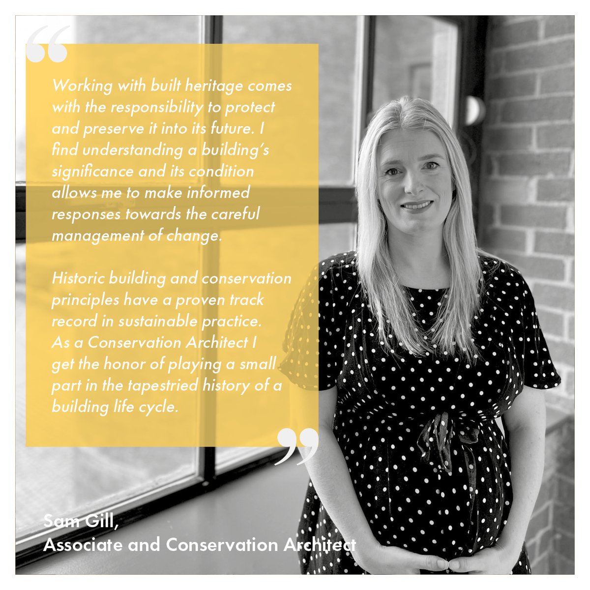 seven_arch's tweet photo. We asked Sam Gill, RIBA CA, Associate and Sam Marner, Architect, what working on heritage buildings means to them!
#improvinglives #enrichingheritage #seven #architecture #mcr #harrogate #leeds #heritagetakeover #heritageopendays #RIBA #ConservationArchitect #ihbc https://t.co/MraVdTdIzS