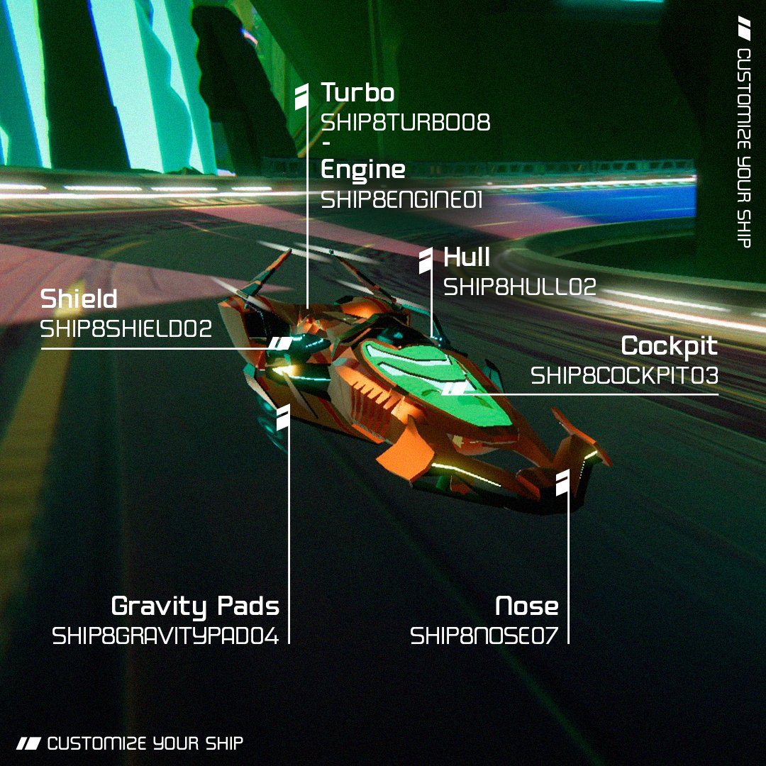 Racerloop's tweet photo. Hey, Racer!

How should we refer to this hover ship, as out of this world 🌌 or alien? 👽

Remember, you can name your ship! 🚀 Do you have ideas for this one? Drop one below! 💡

#Racerloop #RacingGame https://t.co/REWni0uTZb