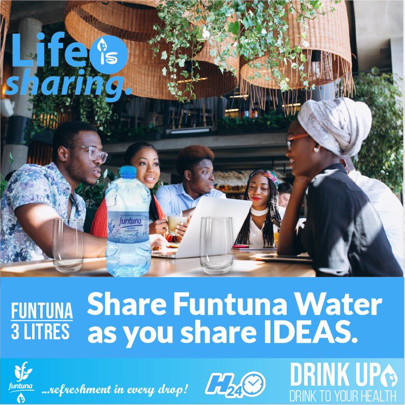 FuntunaWater's tweet photo. We hope that as you share ideas in your office or place of business today, you also do that with Funtuna water.
It’s a cool day to share with your colleagues.

Enjoy the rest of your day!

#sharing #caring #refreshing #healthylifestyle #healthyliving #healthyrelationships https://t.co/duX68wXLG2
