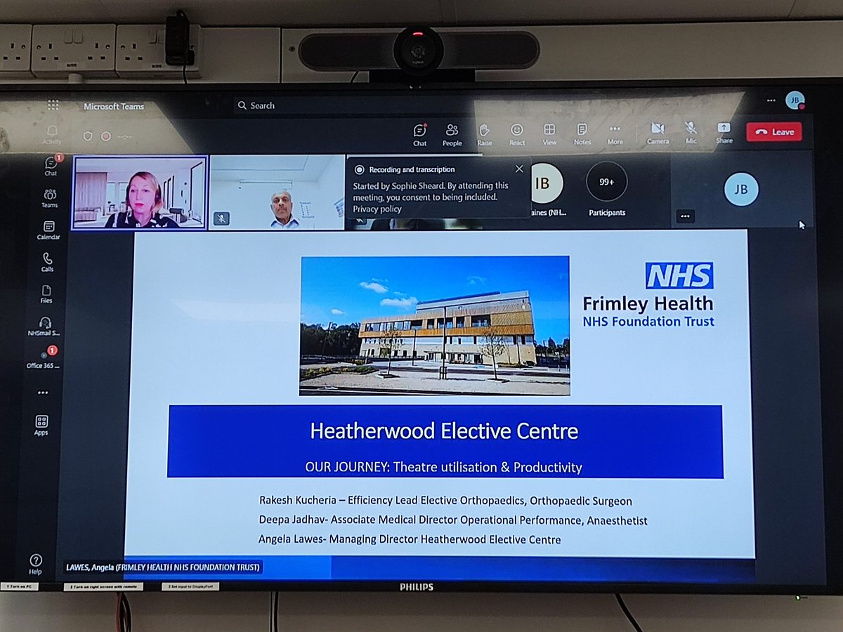 Proud to post this. Frimley Health in the National GIRFT webinar for our success in a new standalone hospital focussed on HVLC throughput and surpassing GIRFT standards <a href="/DigitalFHFT/">FHFT Digital Services 🦋 @digitalfhft.bsky.social</a> <a href="/NeilDardis/">Neil Dardis</a> <a href="/FHFTexcel/">Frimley Excellence</a> <a href="/FrimleyAnaes/">FrimleyGasDept</a>