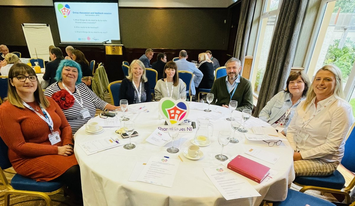 Thanks to everyone who has supported the Launch of #SharedLivesNI and also to those who joined us on Twitter.
@westernHSCTrust <a href="/setrust/">South Eastern Trust</a> <a href="/Age_NI/">Age NI</a>