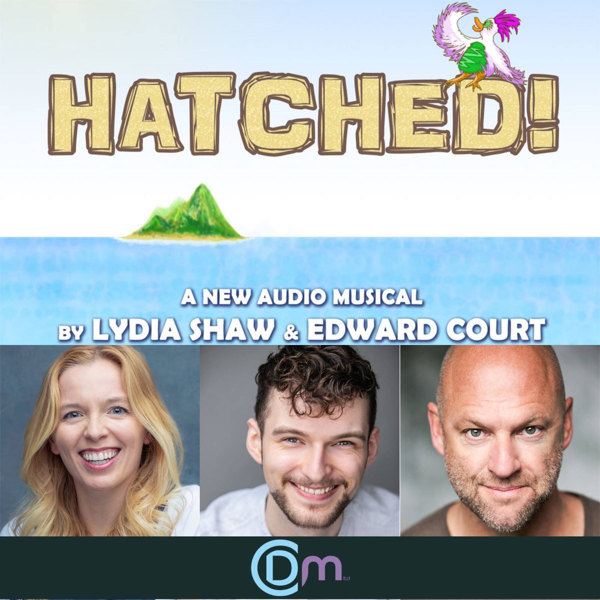 Episode 2 of new audio musical Hatched is released today - written, produced &amp; starring clients LYDIA SHAW (<a href="/LydiaShaw2/">Lydia Shaw (she/her)</a>) &amp; EDWARD COURT. MATT SLACK (<a href="/TheMattSlack/">Matt Slack 💙</a>) makes a guest appearance as DJ Dave. Listen now: linktr.ee/HatchedMusical
