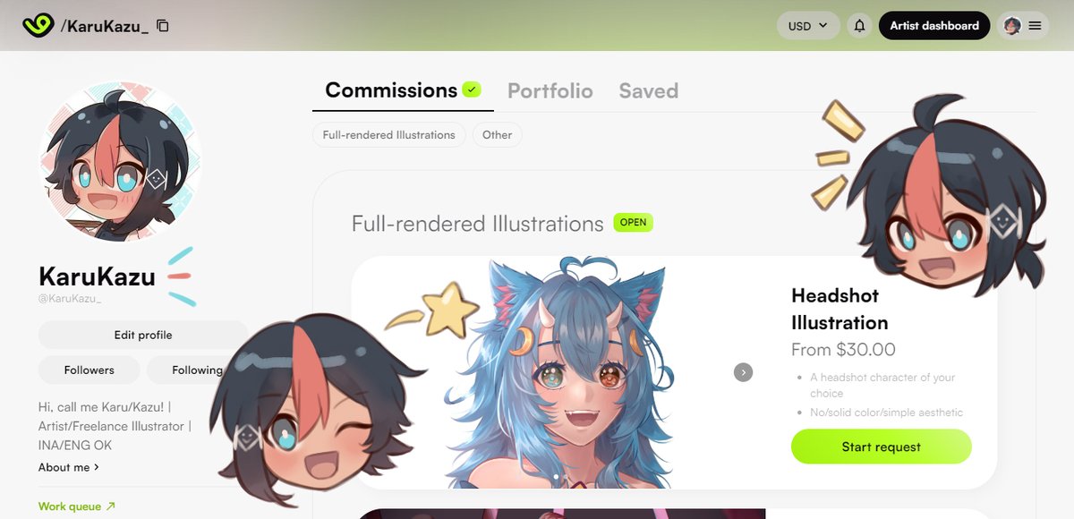KaruKazu_'s tweet photo. Heyyo, I'm on VGen! Let's be moots! :D
I'm also open my commissions there in case you're interested!
https://t.co/W2xgAML7gY

#artmoots https://t.co/5zd9VgzOvl